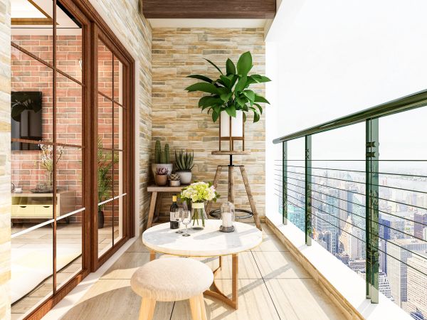 Balcony Water Damage Repair