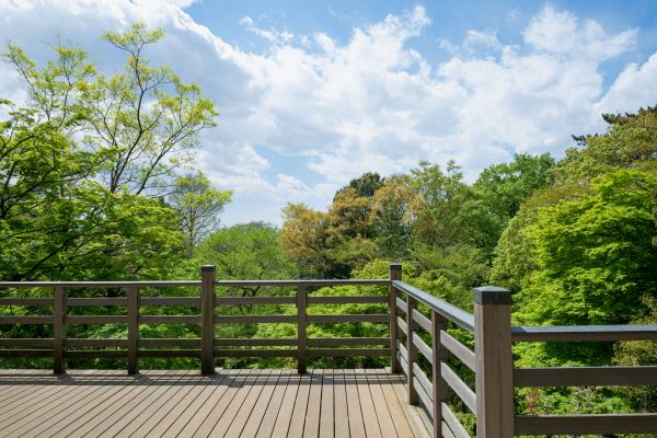 Balcony Railing Wood Repair