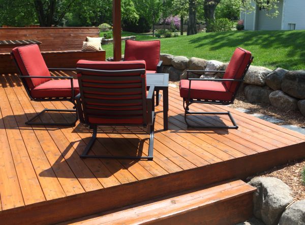 Cedar Decking
